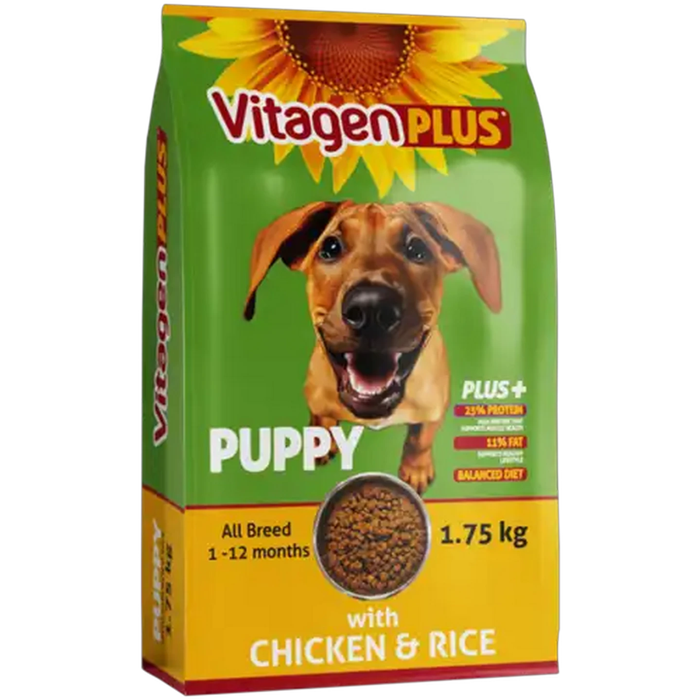 Image of Vitagen Plus Chicken & Rice Puppy Dry Dog Food 1.75kg