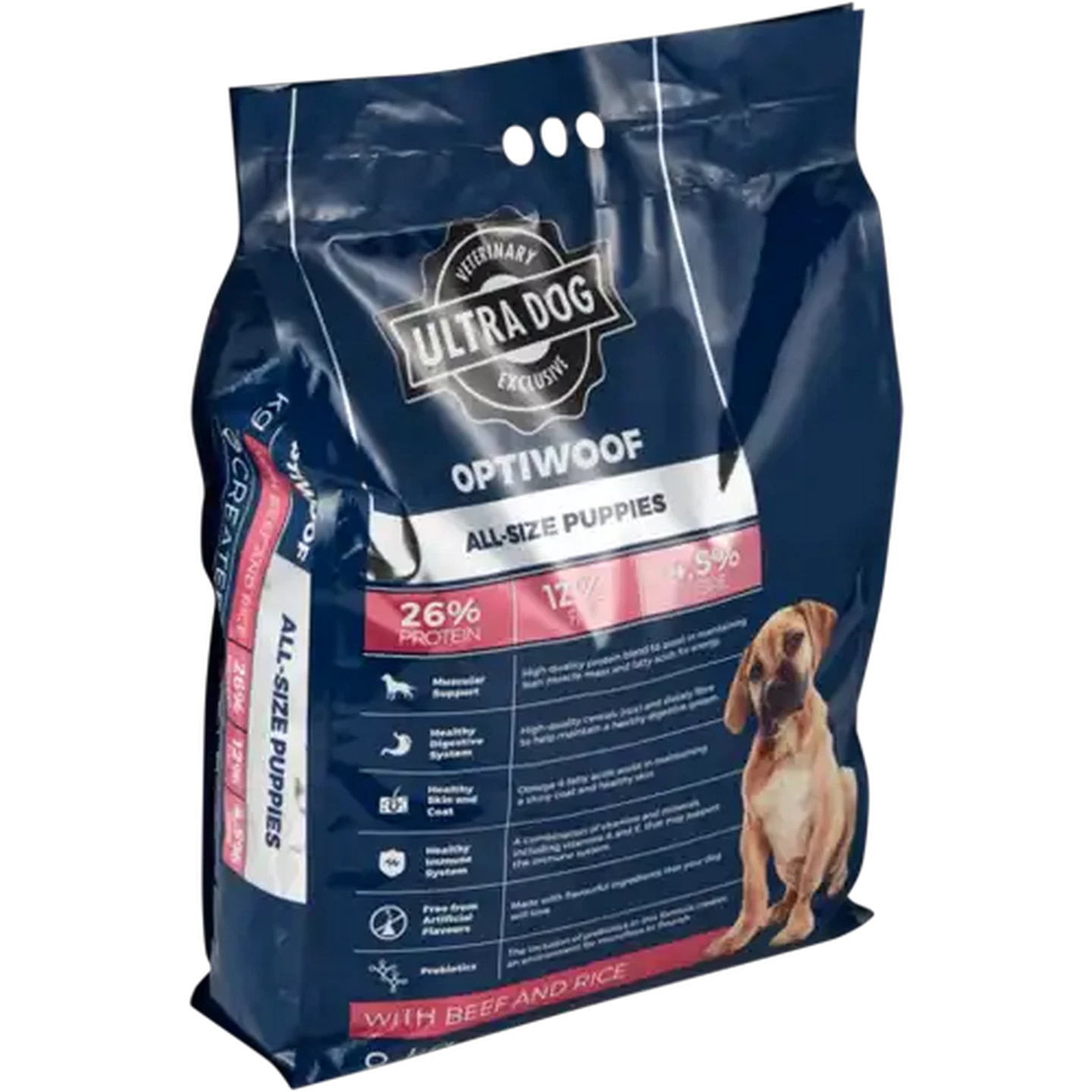 Checkers Sixty60 | Ultra Pet Optiwoof Puppy Food With Beef & Rice 8kg