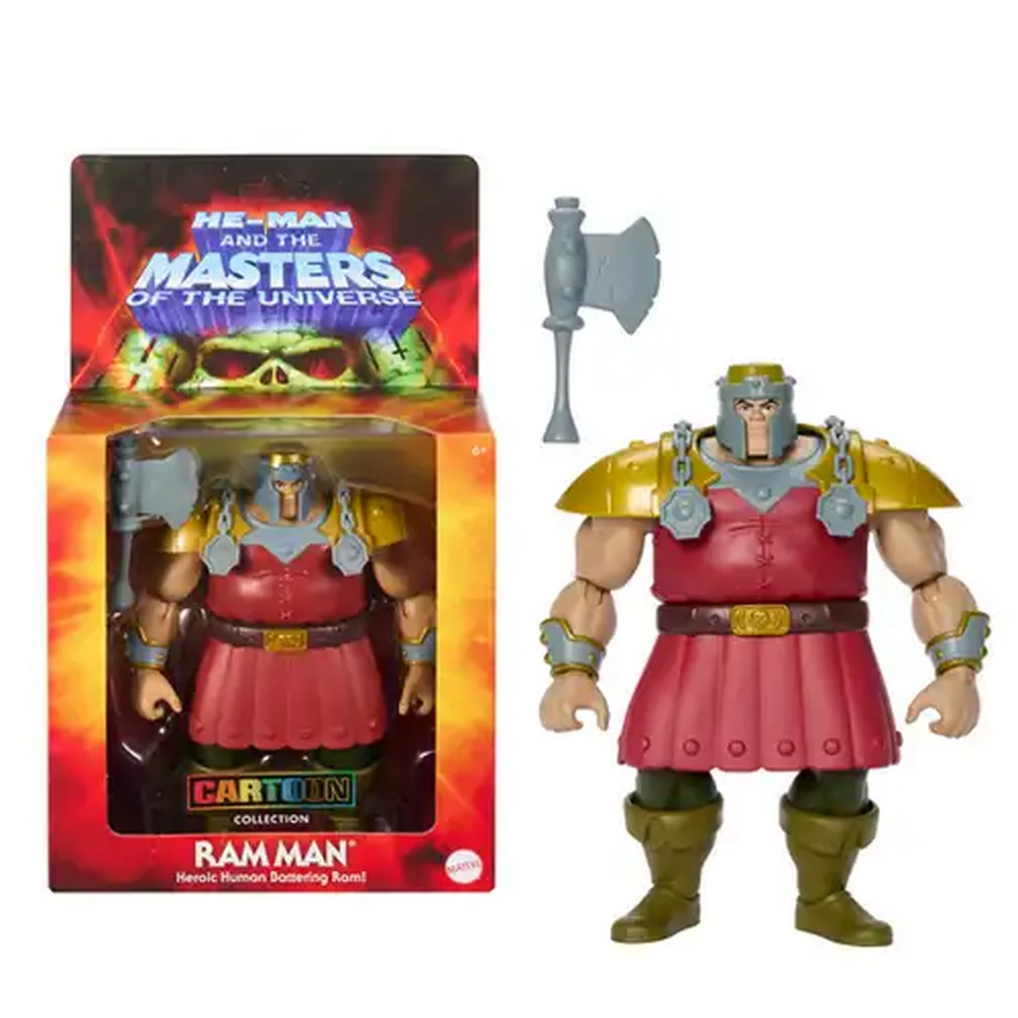 Image of Masters of the Universe™ Origins Deluxe Cartoon Collection Ram Man Action Figure