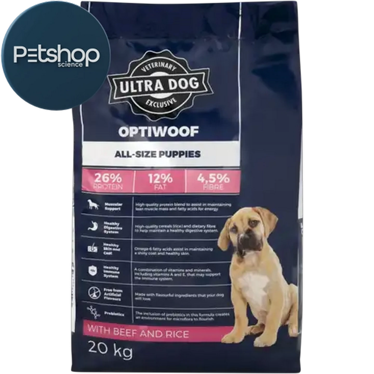 Checkers Sixty60 | Ultra Pet Optiwoof Beef & Rice Flavoured Puppy