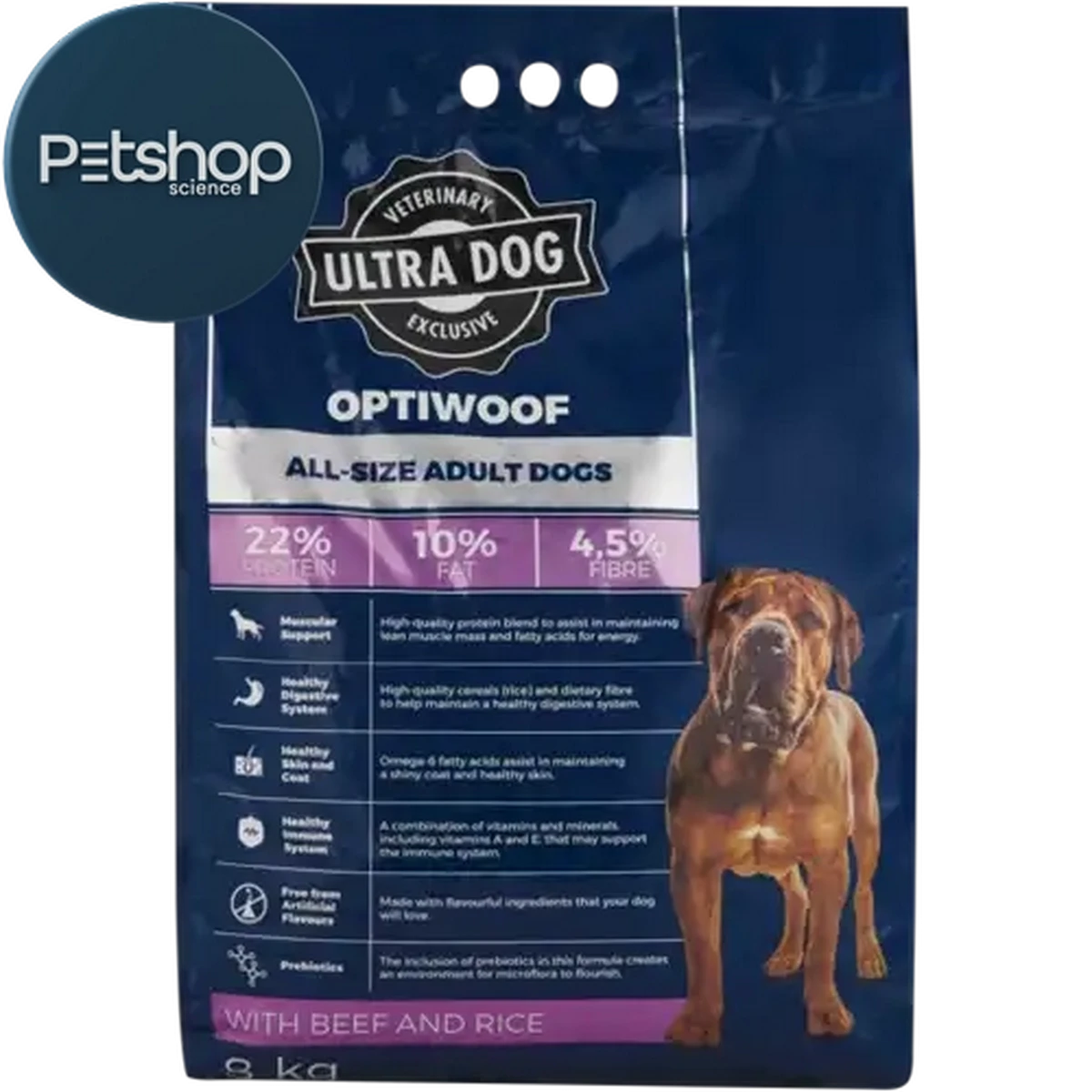 Checkers Sixty60 | Ultra Pet Optiwoof Beef & Rice Flavoured Adult