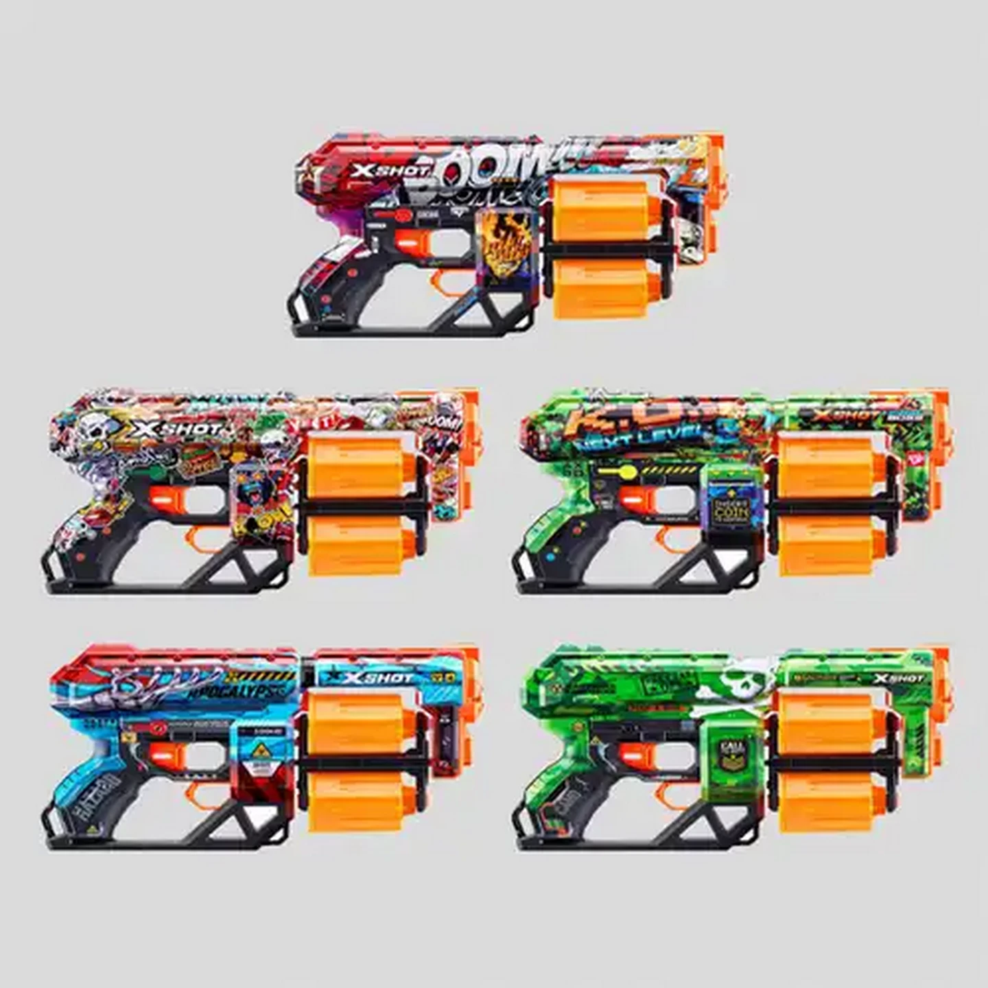 Image of ZURU X-Shot Skins Dead Blaster (Assorted Item - Supplied at Random)