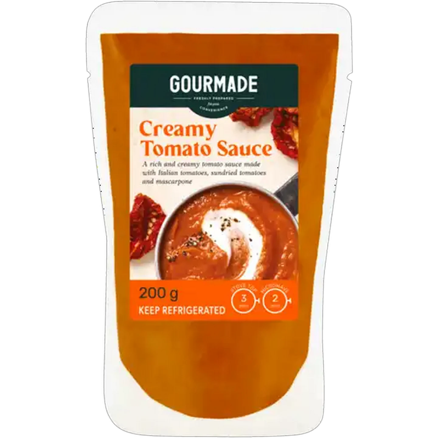 Image of Gourmade Creamy Tomato Sauce 200g