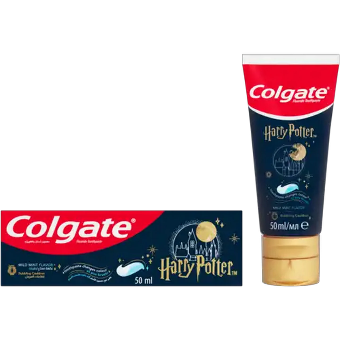 Image of Colgate Harry Potter Mild Mint Flavour Fluoride Toothpaste 50ml