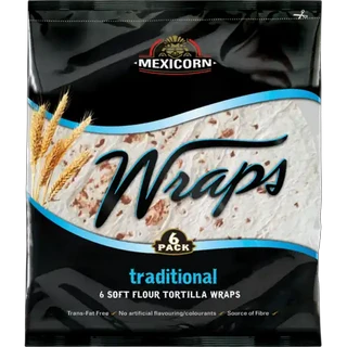 Mexicorn Traditional Wraps 6 Pack