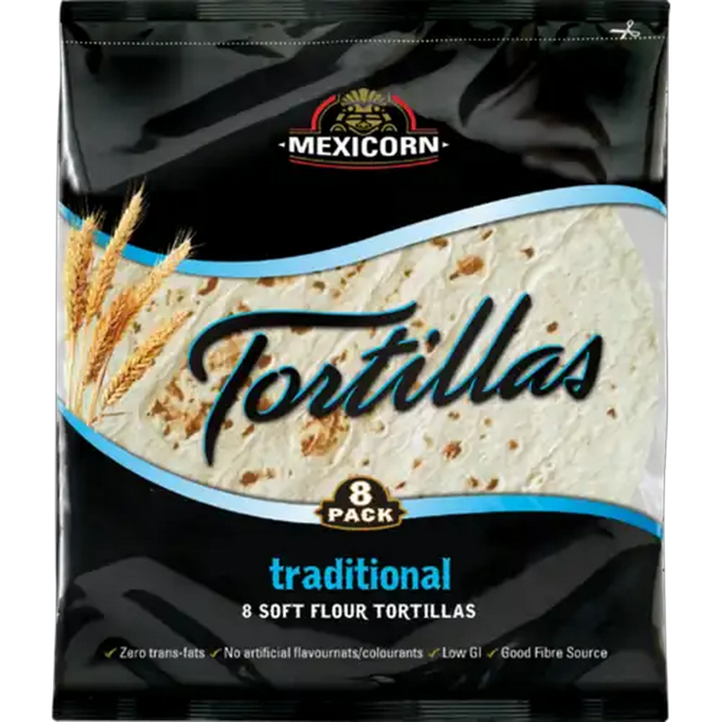 Image of Mexicorn Traditional Soft Flour Tortillas 8 Pack