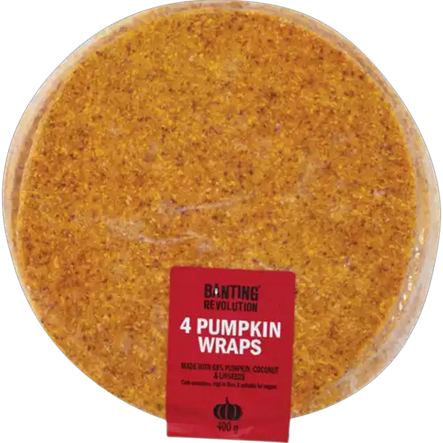 Image of Banting Revolution Pumpkin Wraps 400g