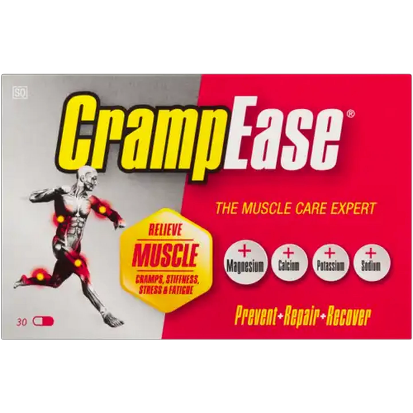 Image of CrampEase Capsules 30 Pack