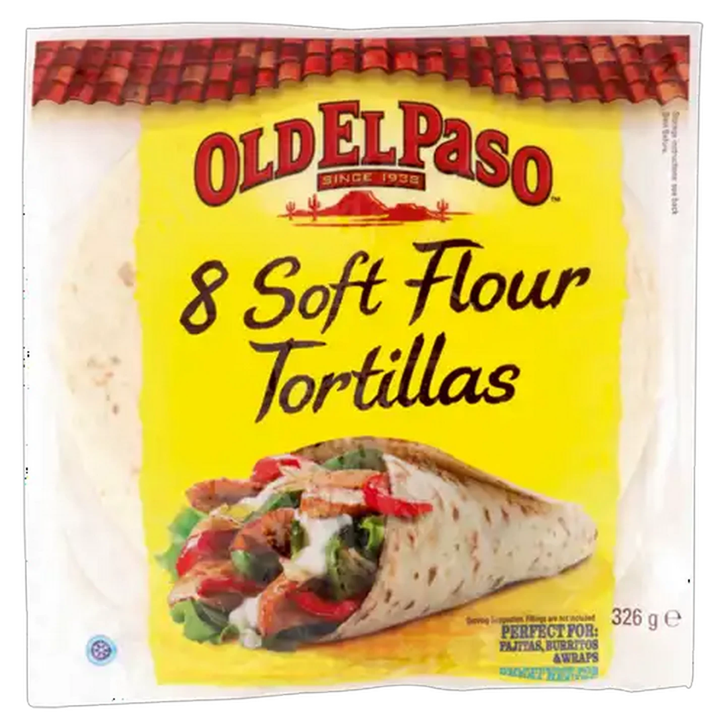 Image of Old El Paso Soft Flour Tortillas 326g