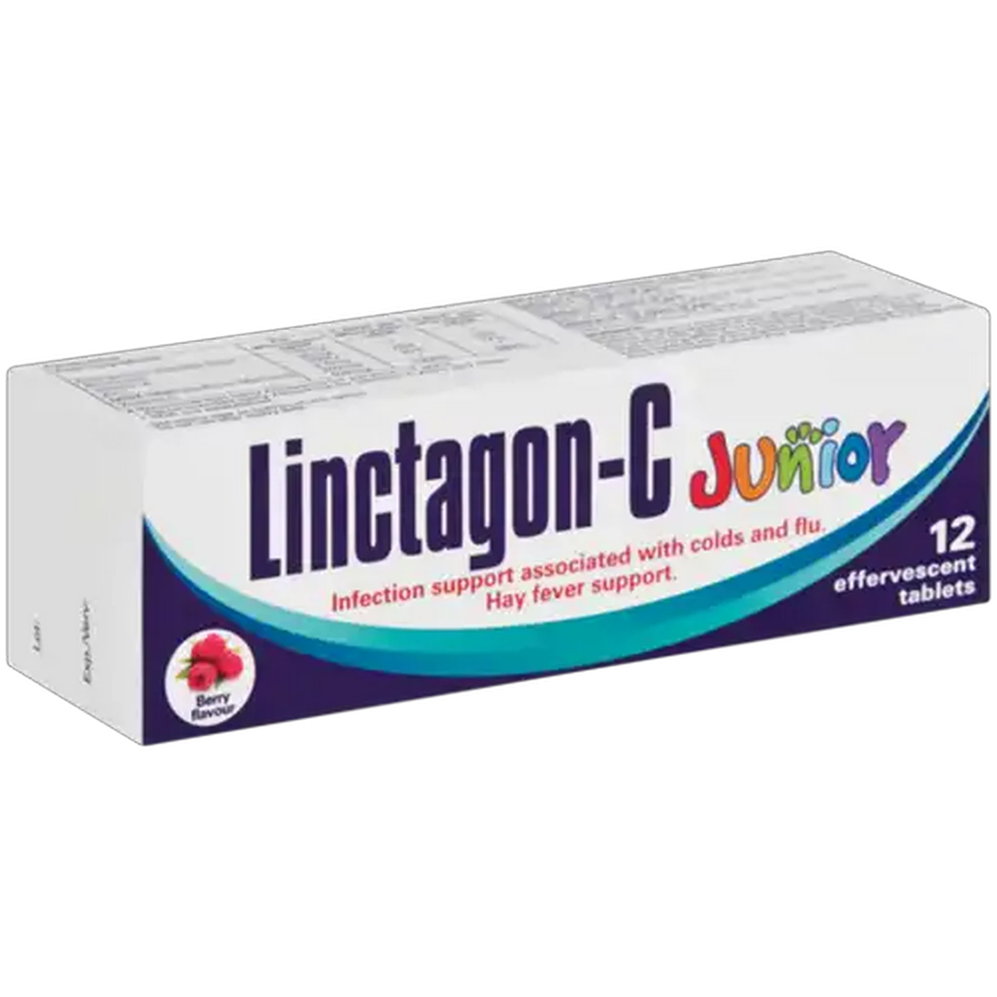 Image of Linctagon-C Junior Berrylicious Effervescent Tablets 12 Pack