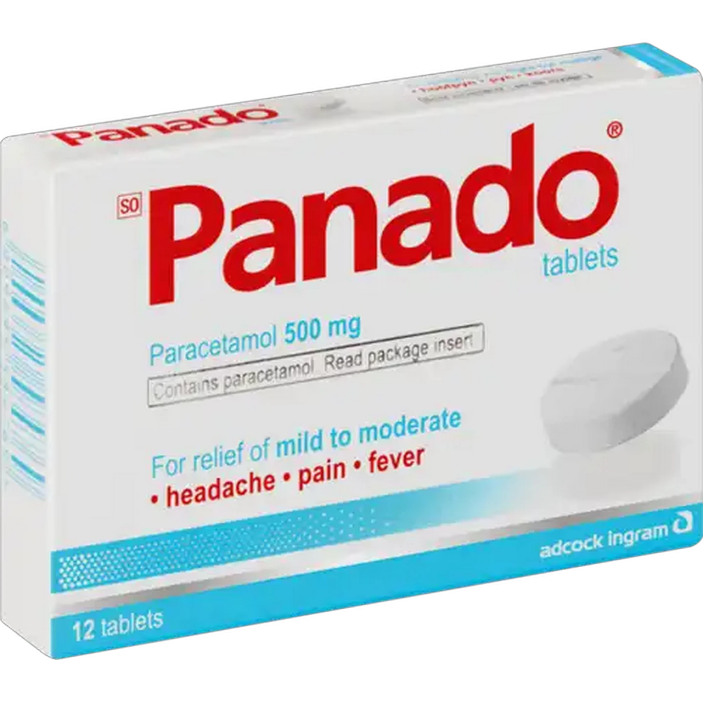 Image of Panado Dispenser Tablets 12 Pack