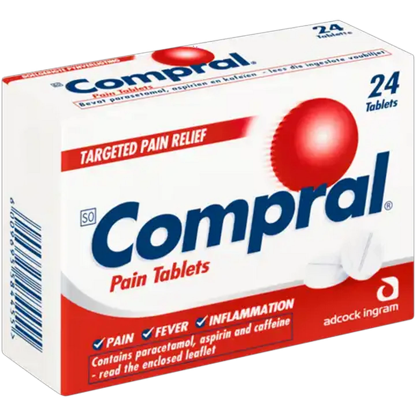 Image of Compral Pain Relief Tablets 24 Pack