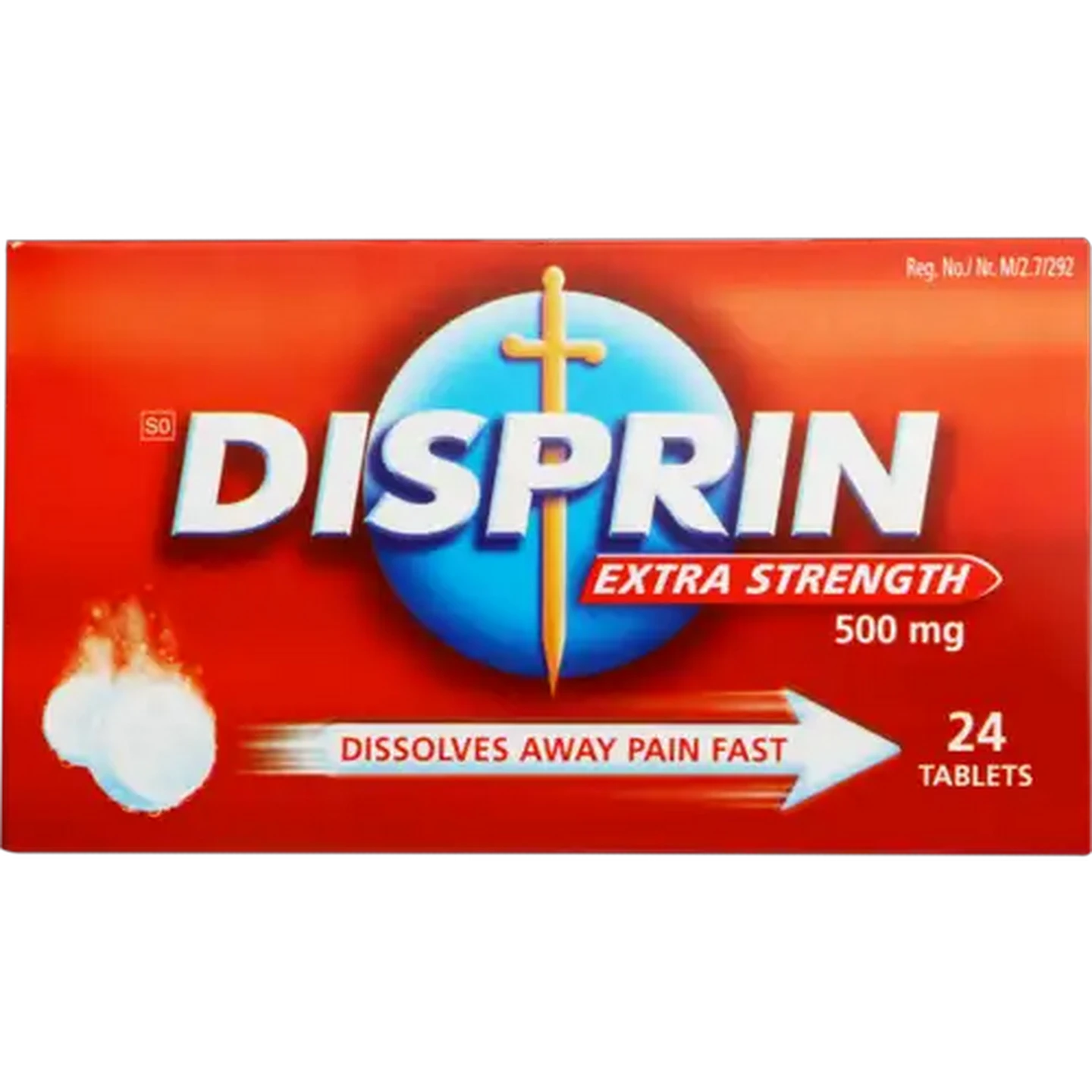 Image of Disprin Extra Strength Effervescent Tablets 24 Pack