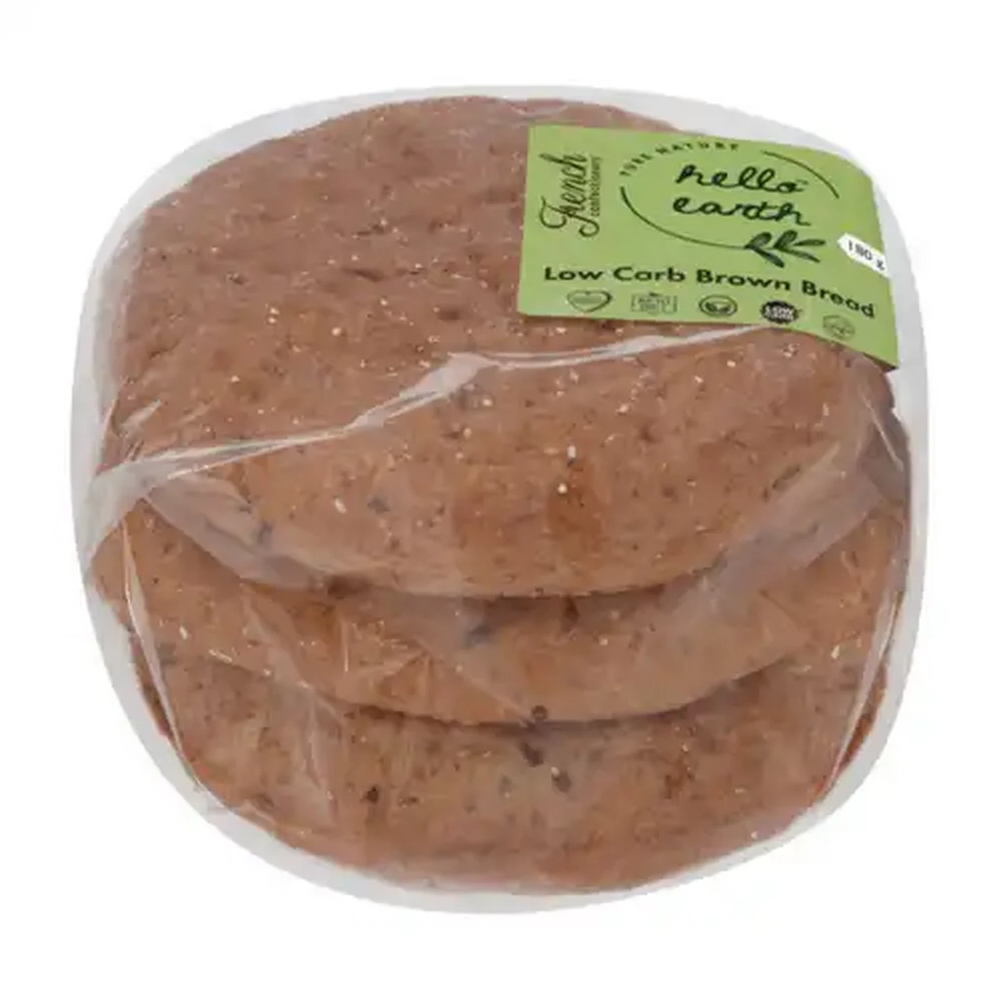 Image of French Confectionery Hello Earth Low Carb Pita Bread 3 Pack
