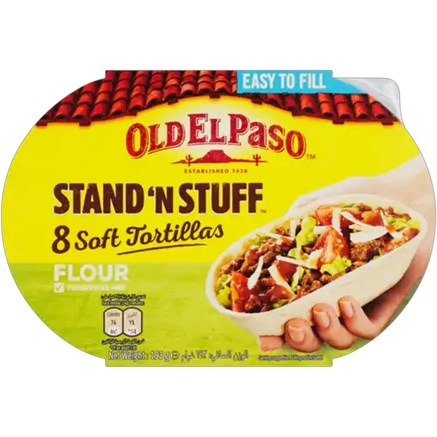 Image of Old El Paso Stand ’N Stuff Soft Tortillas 8 Pack