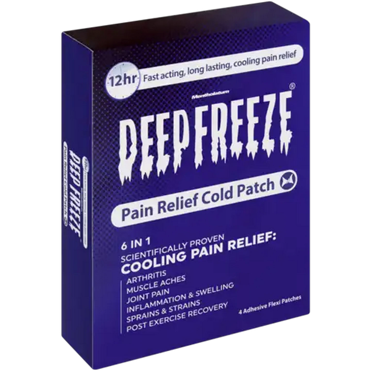 Image of Deep Freeze Pain Relief Cold Patch 4 Pack