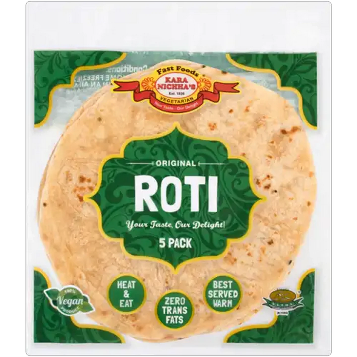 Image of Kara Nichha's Roti 5 Pack