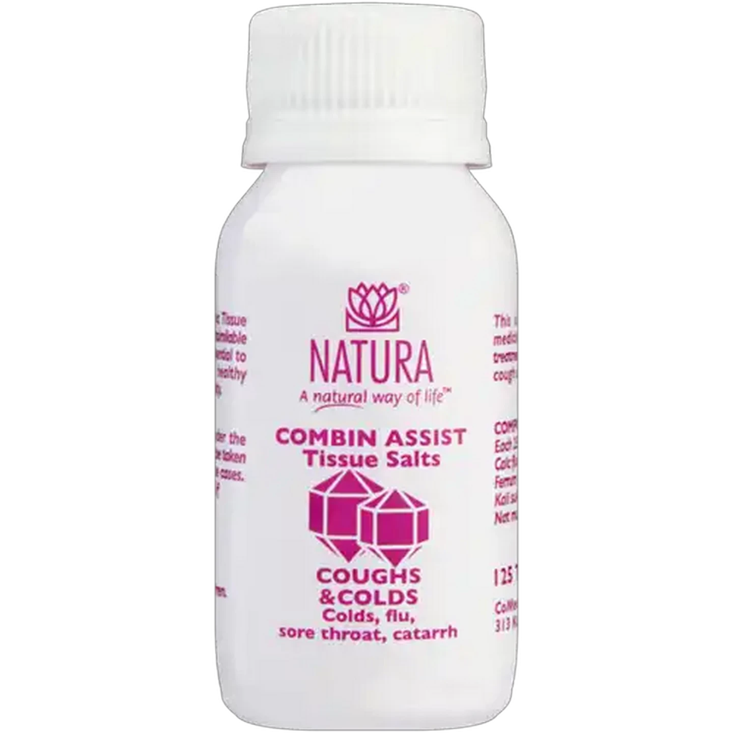 Image of Natura Coughs & Colds Tissue Salts Tablets 125 Pack