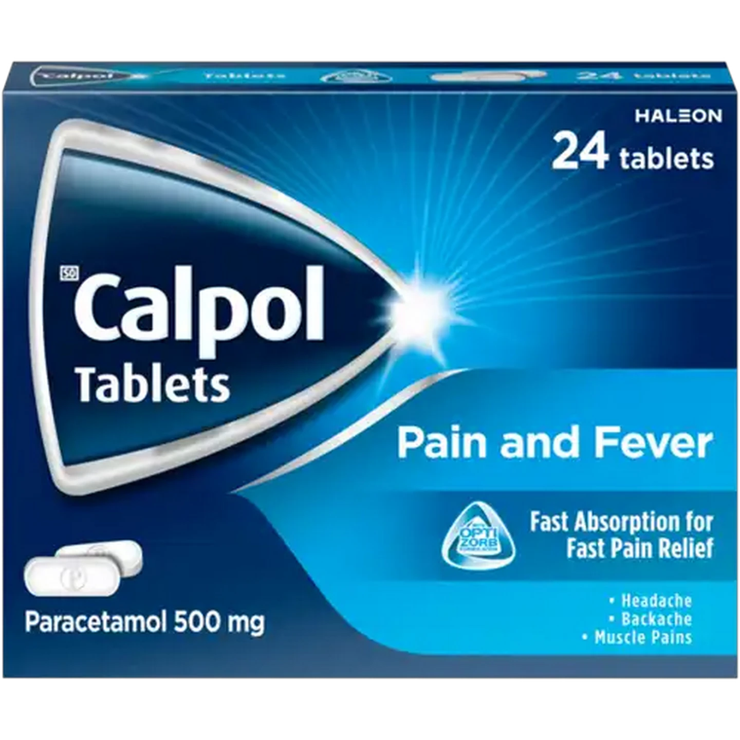 Image of Calpol Pain & Fever Tablets 24 Pack