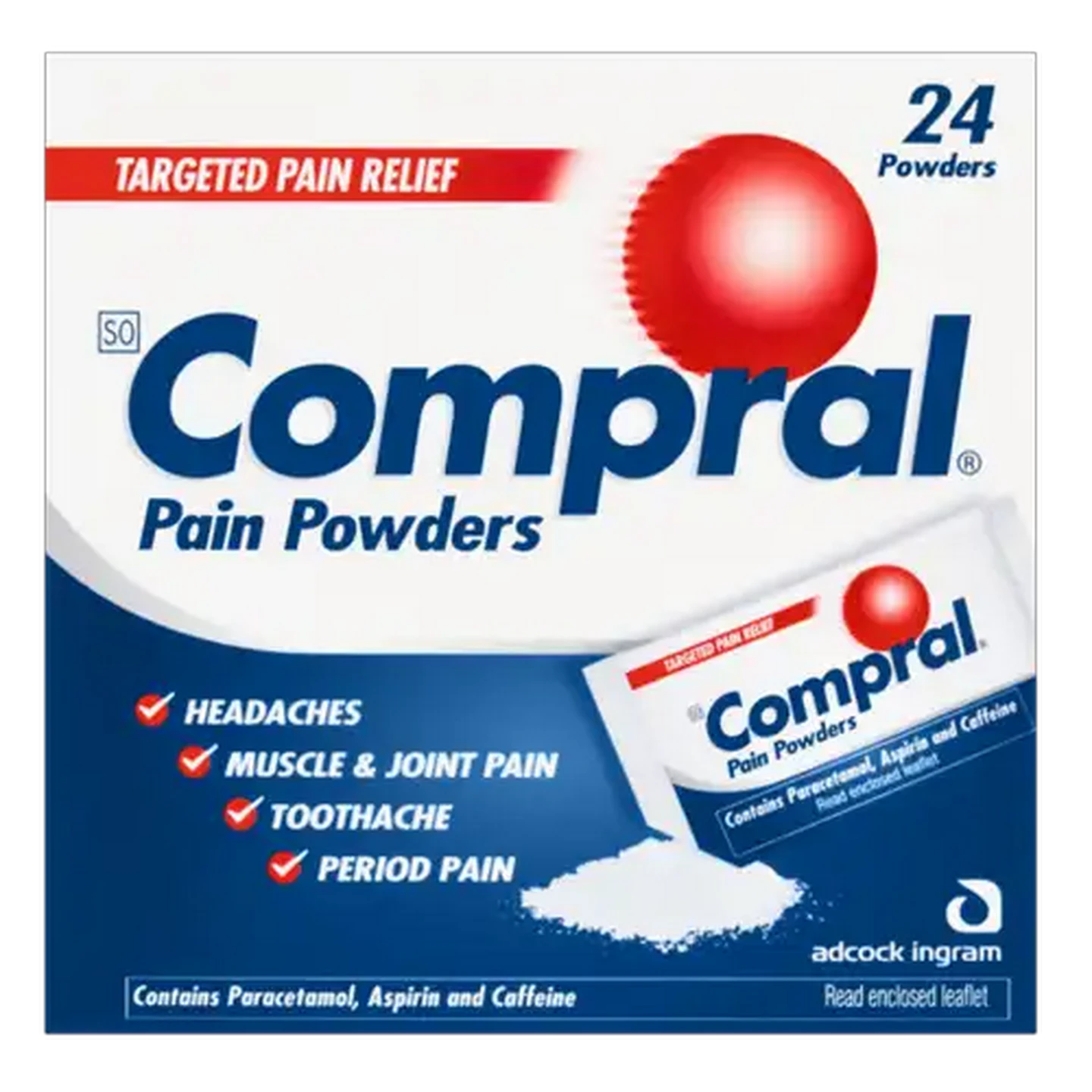 Image of Compral Pain Powders 24-Pack