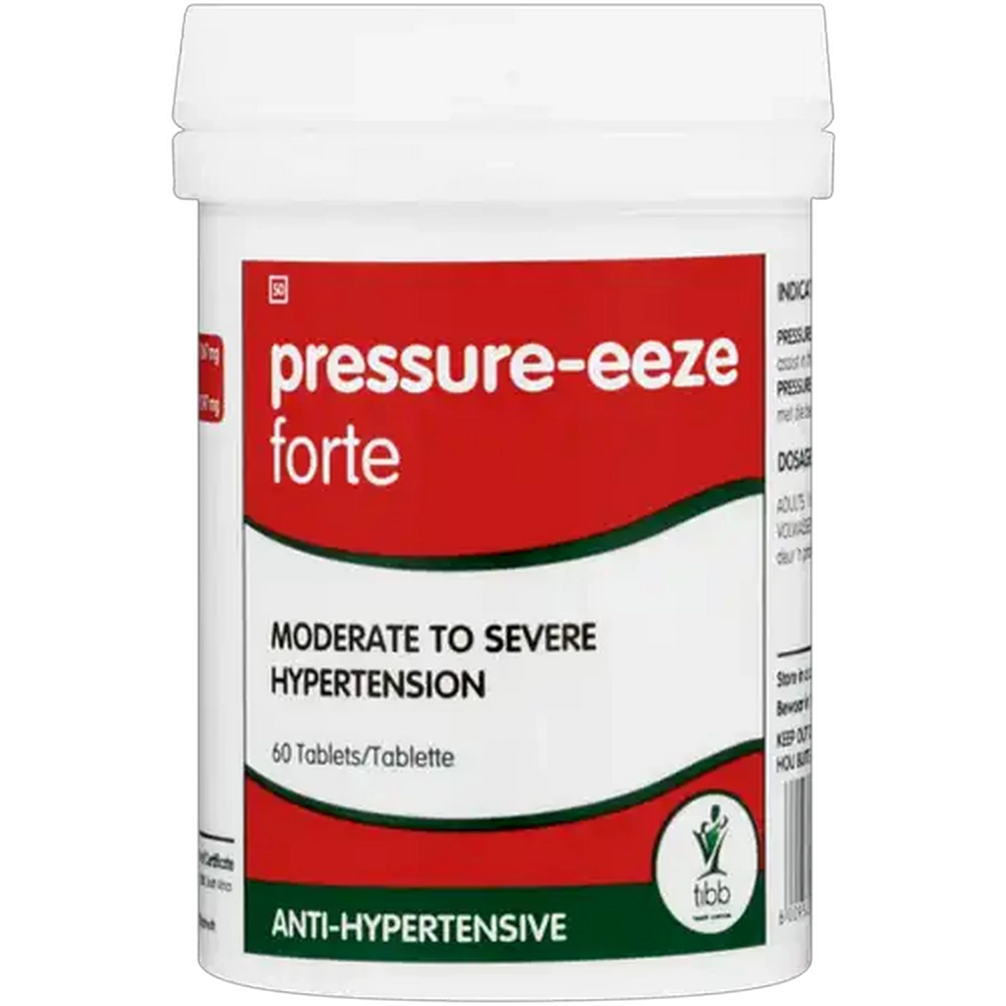 Image of Pressure-Eeze Forte Tablets 60 Pack