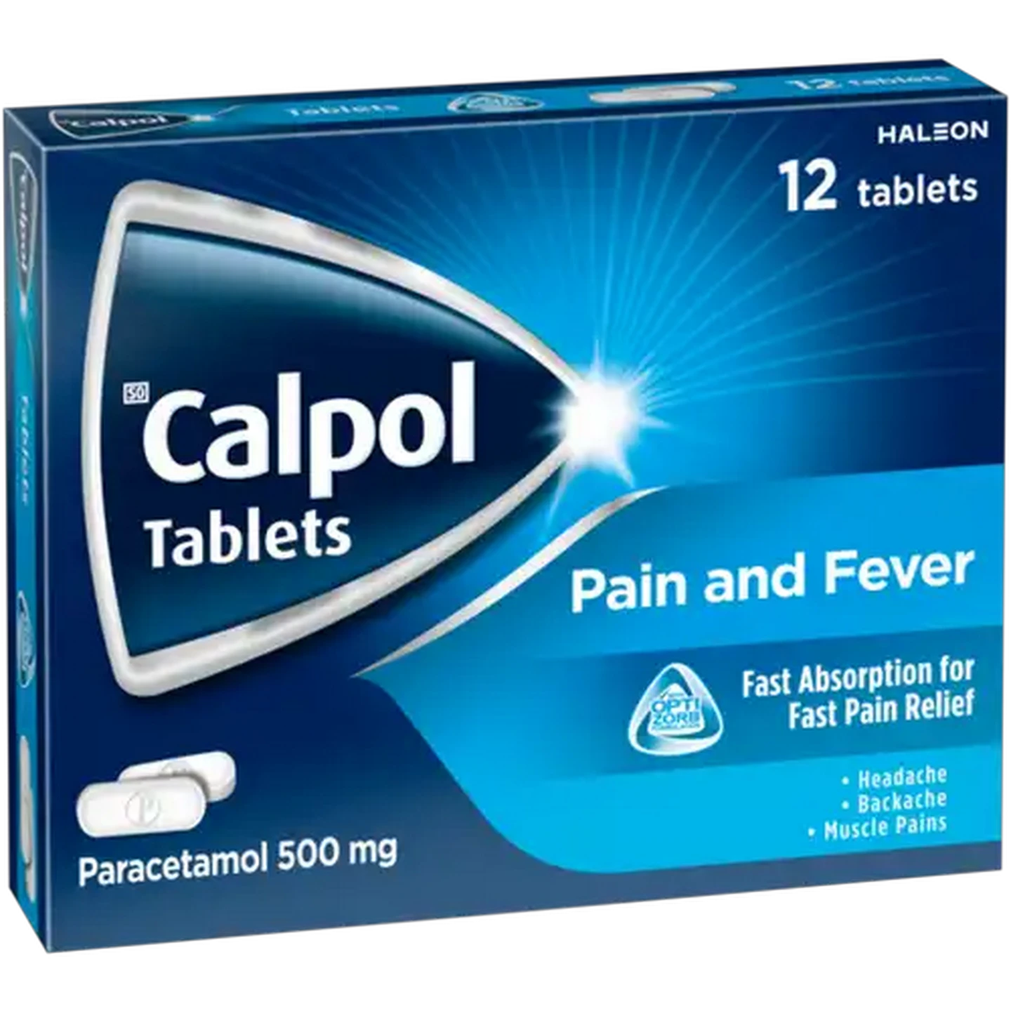 Image of Calpol Pain & Fever Tablets 12 Pack