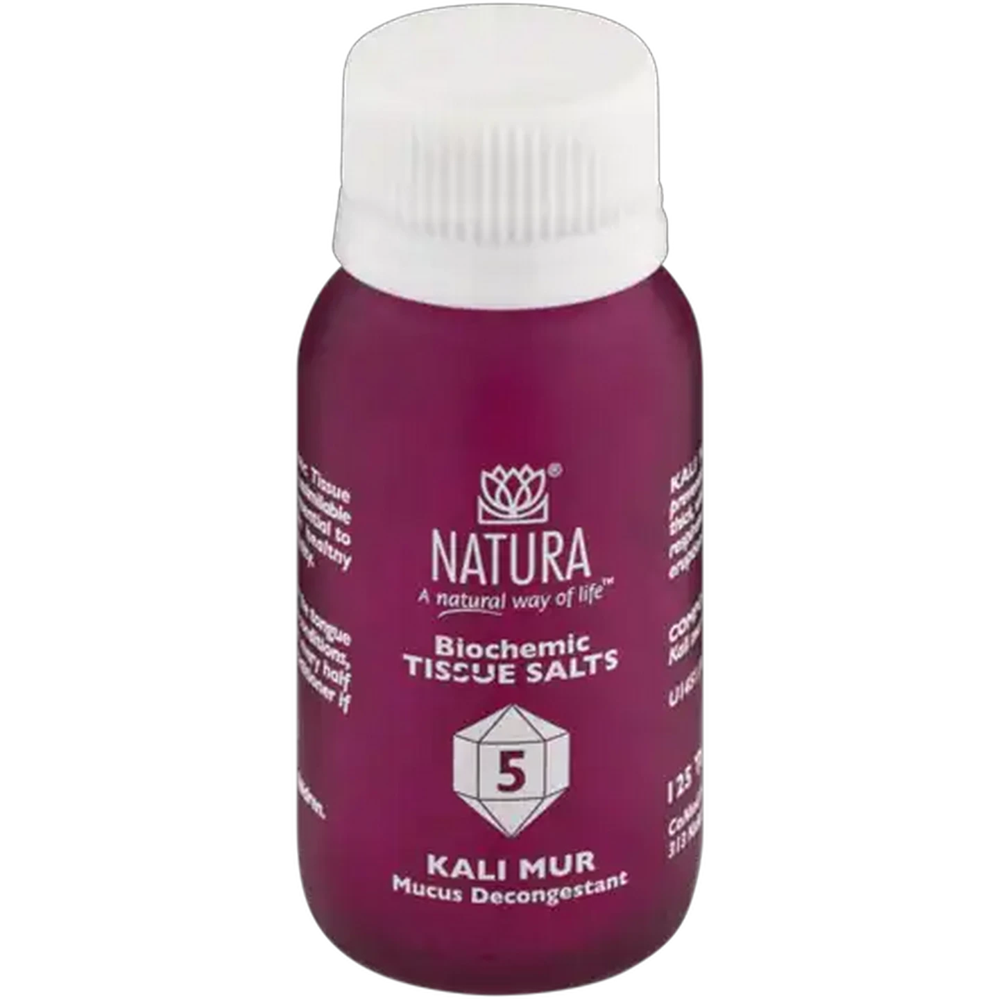 Image of Natura Biochemic Kali Mur Tissue Salts Tablets 125 Pack