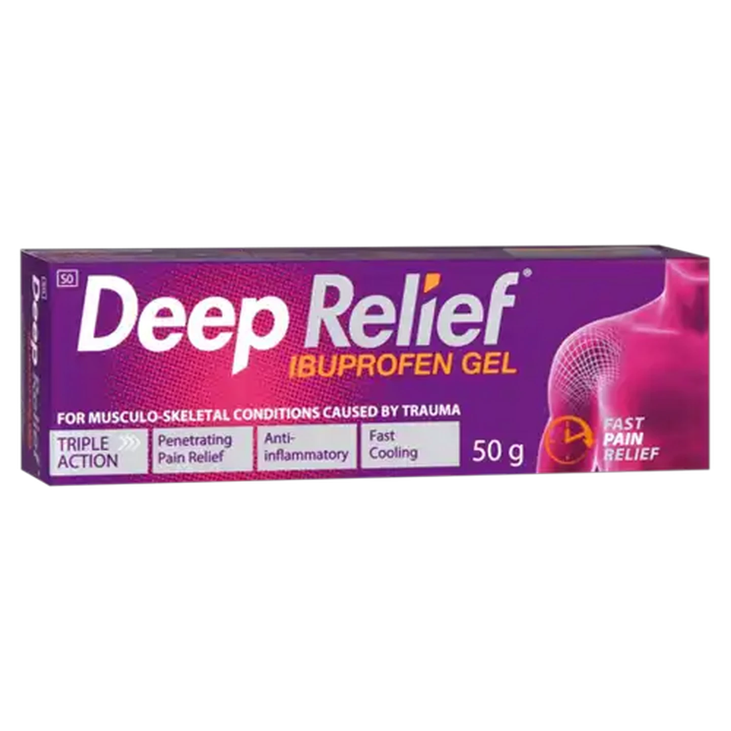 Image of Deep Relief Ibuprofen Gel 50g
