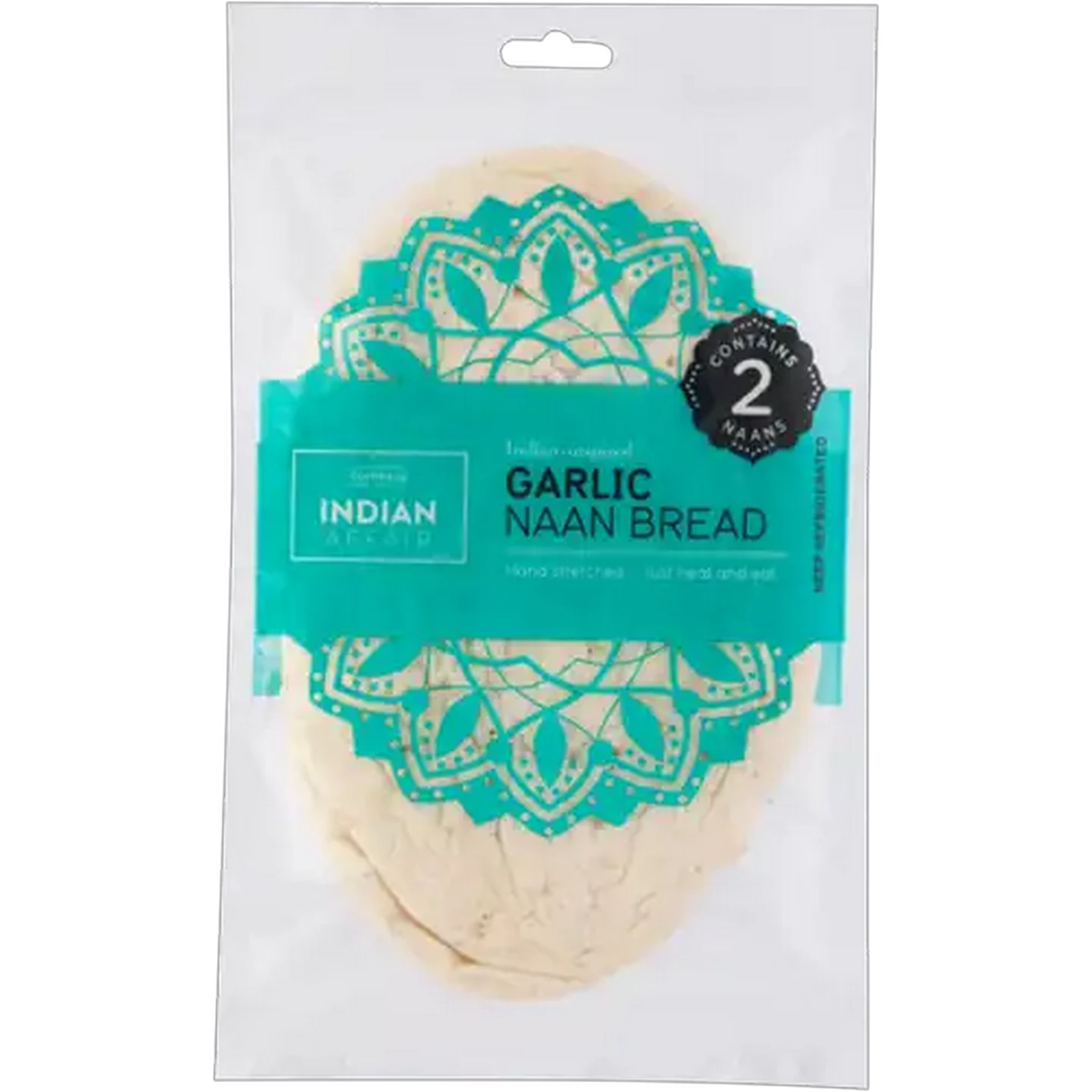 Image of Indian Affair Garlic Naan Bread 2 Pack
