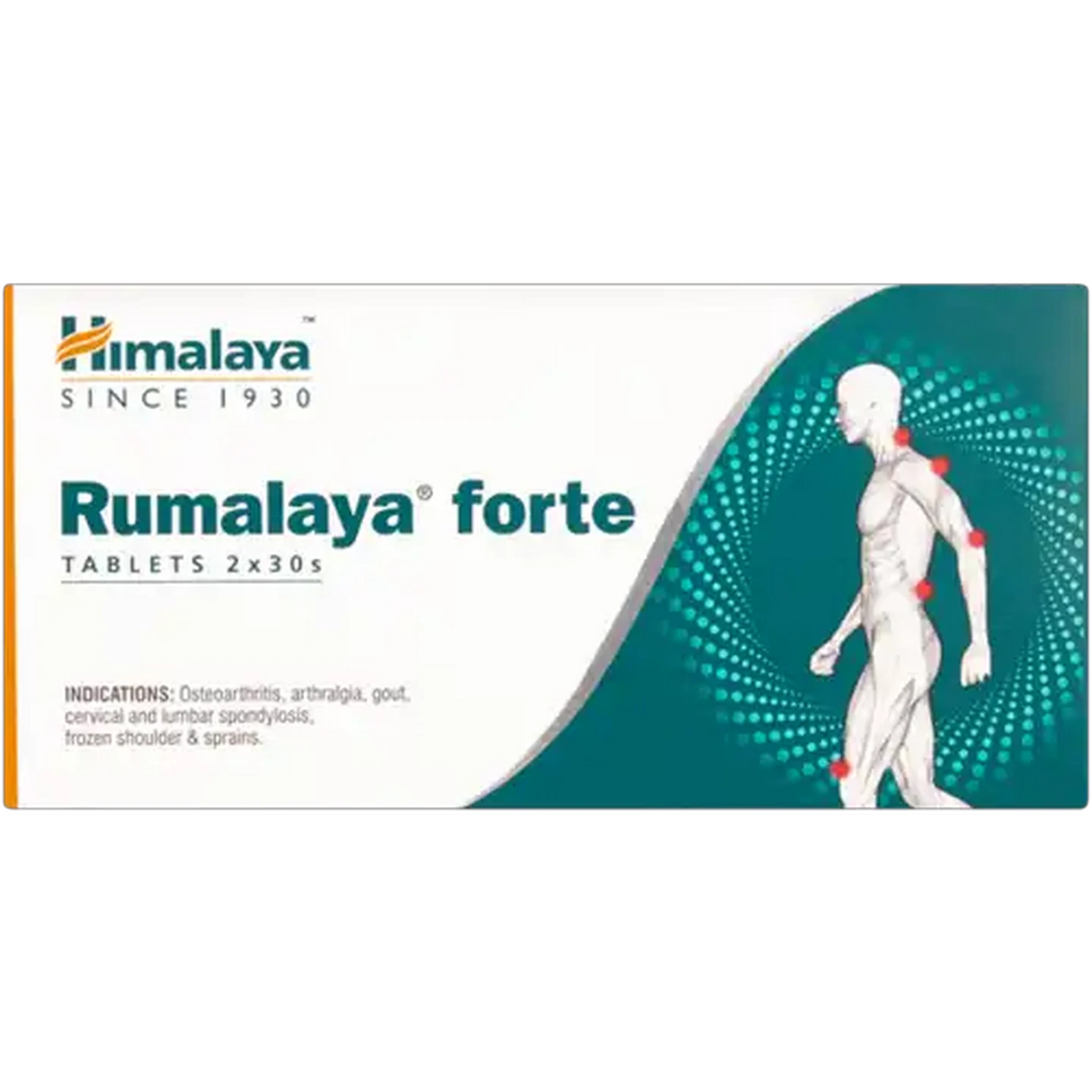 Image of Himalaya Rumalaya Forte Tablets 2 x 30 Pack
