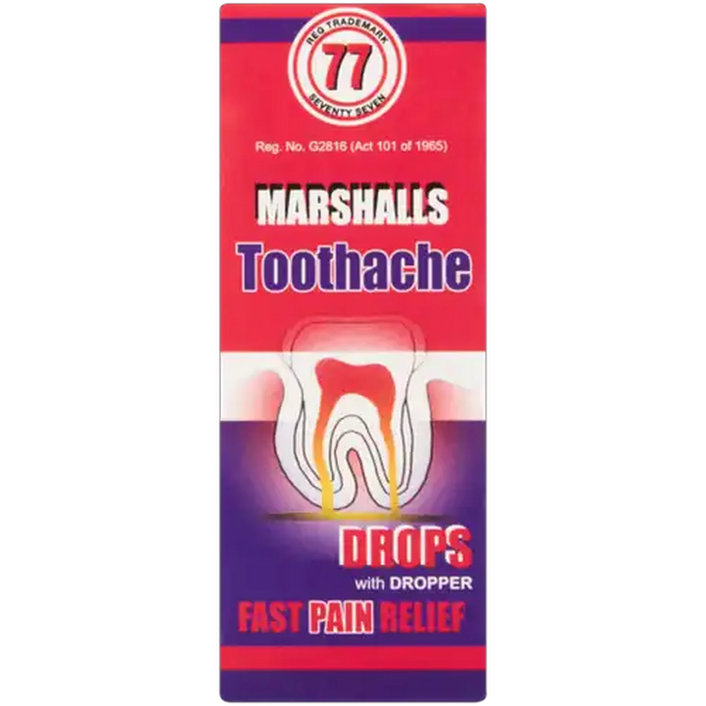Image of Marshalls Toothache Drops 10ml