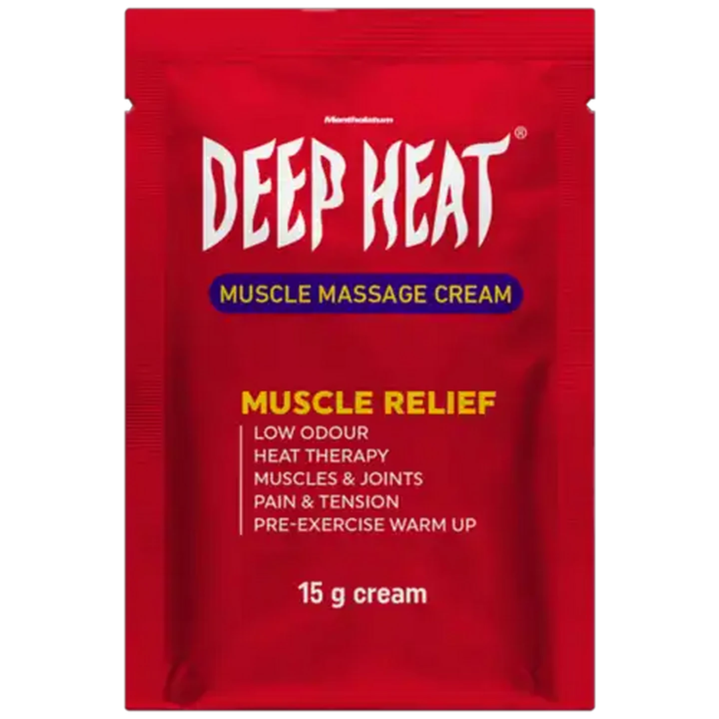 Image of Deep Heat Muscle Massage Cream 15g