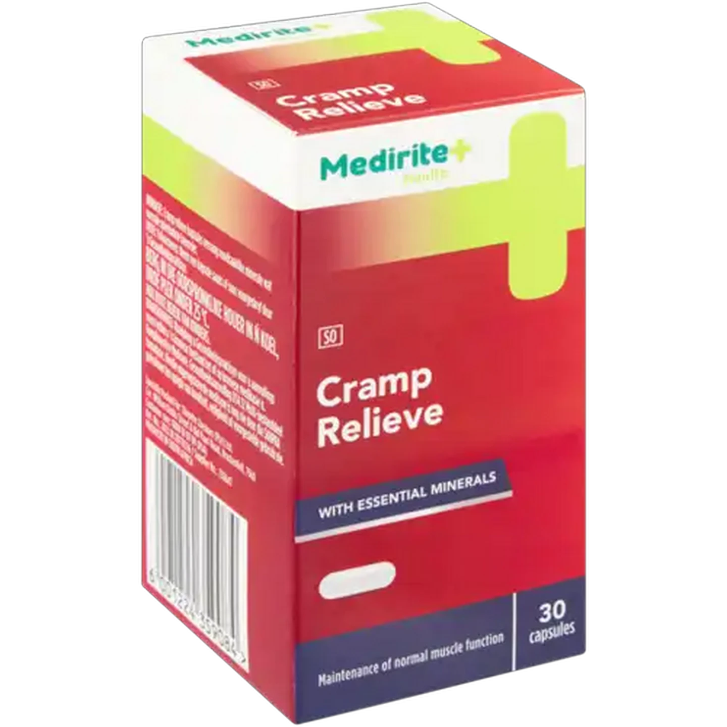 Image of Medirite Cramp Relieve Capsules 30 Pack