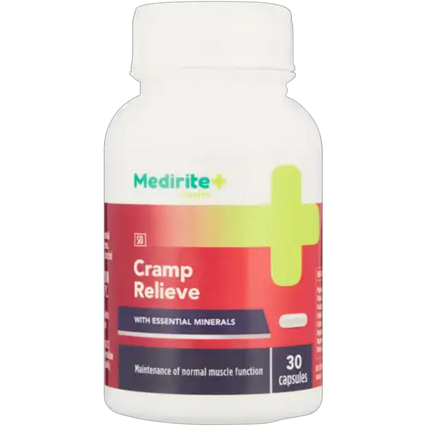 Image of Medirite Cramp Relieve Capsules 30 Pack