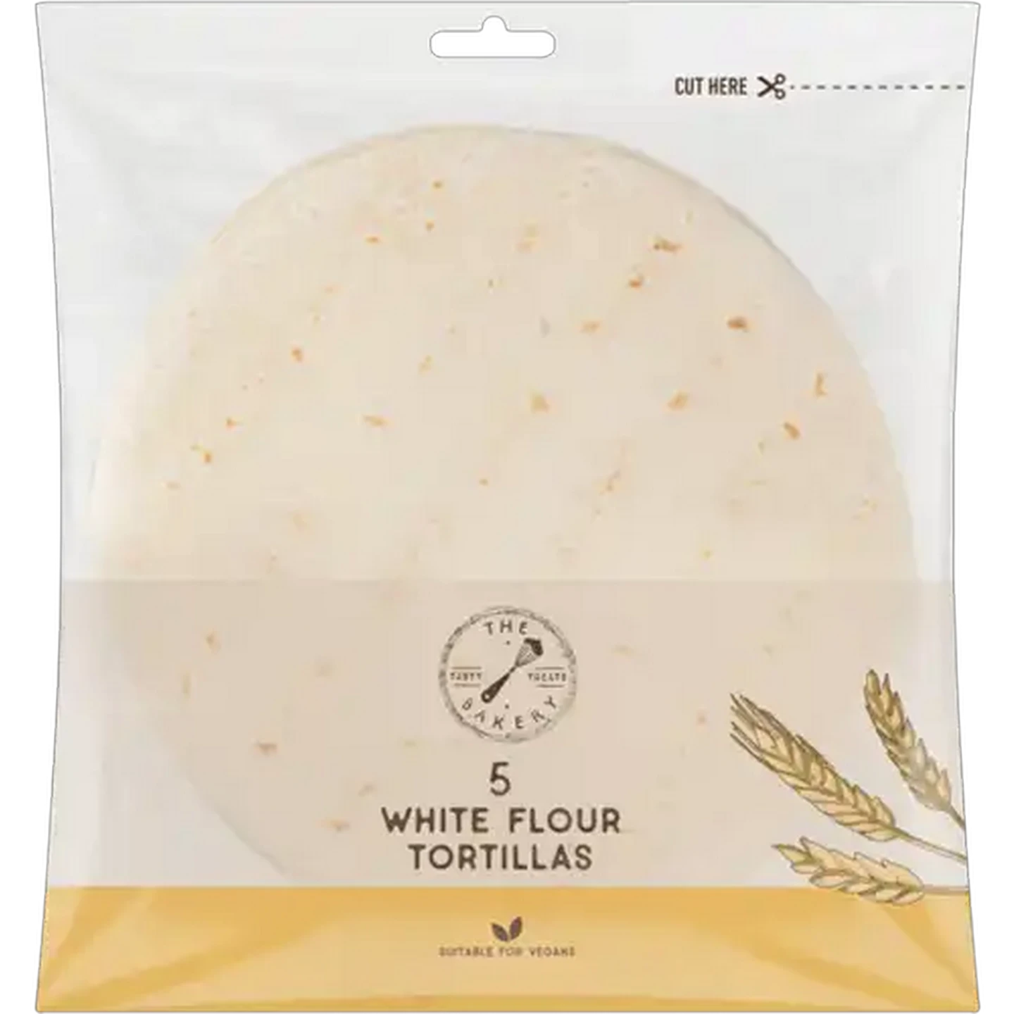 Image of The Bakery White Flour Tortillas 5 x 85g
