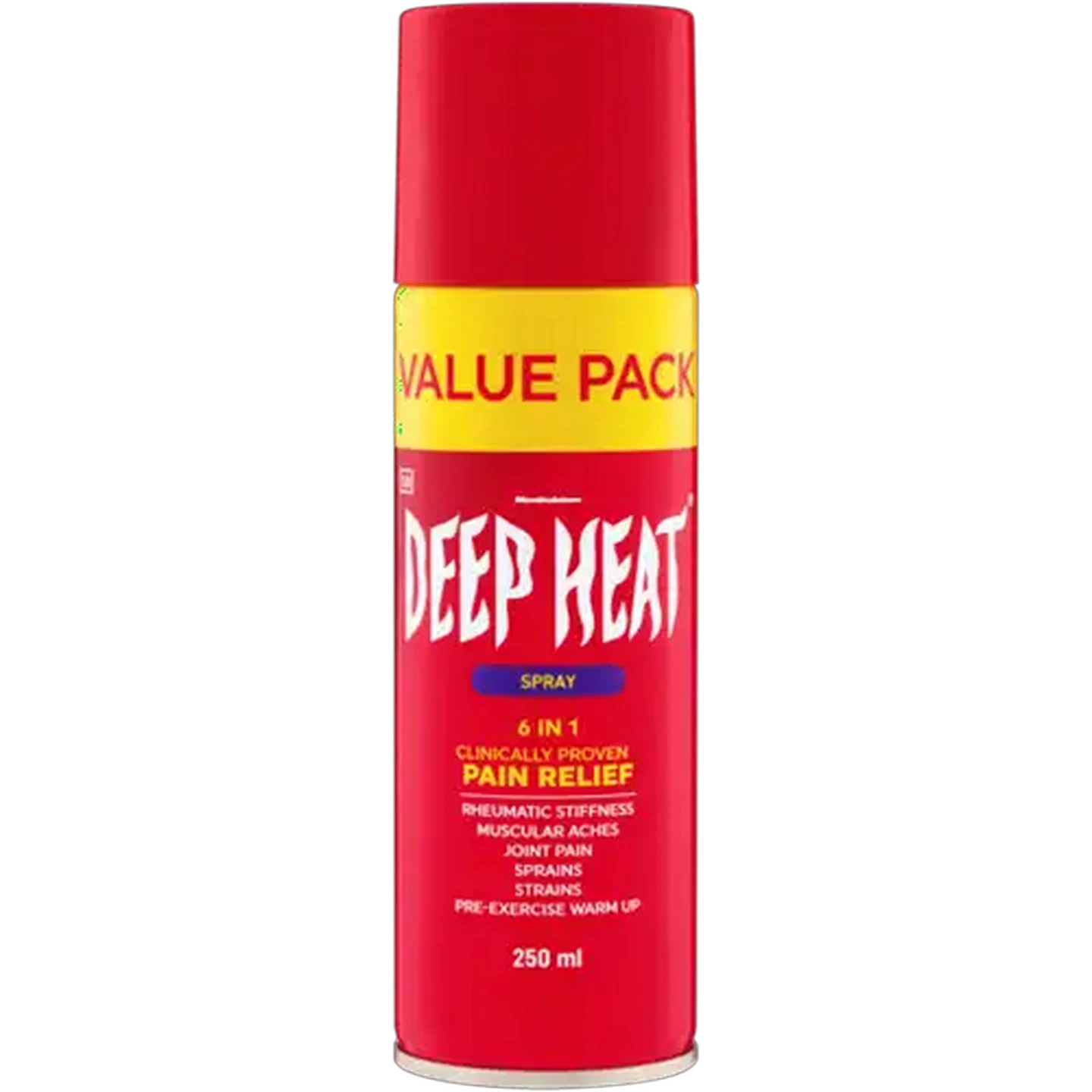 Image of Deep Heat 6-In-1 Pain Relief Spray 250ml