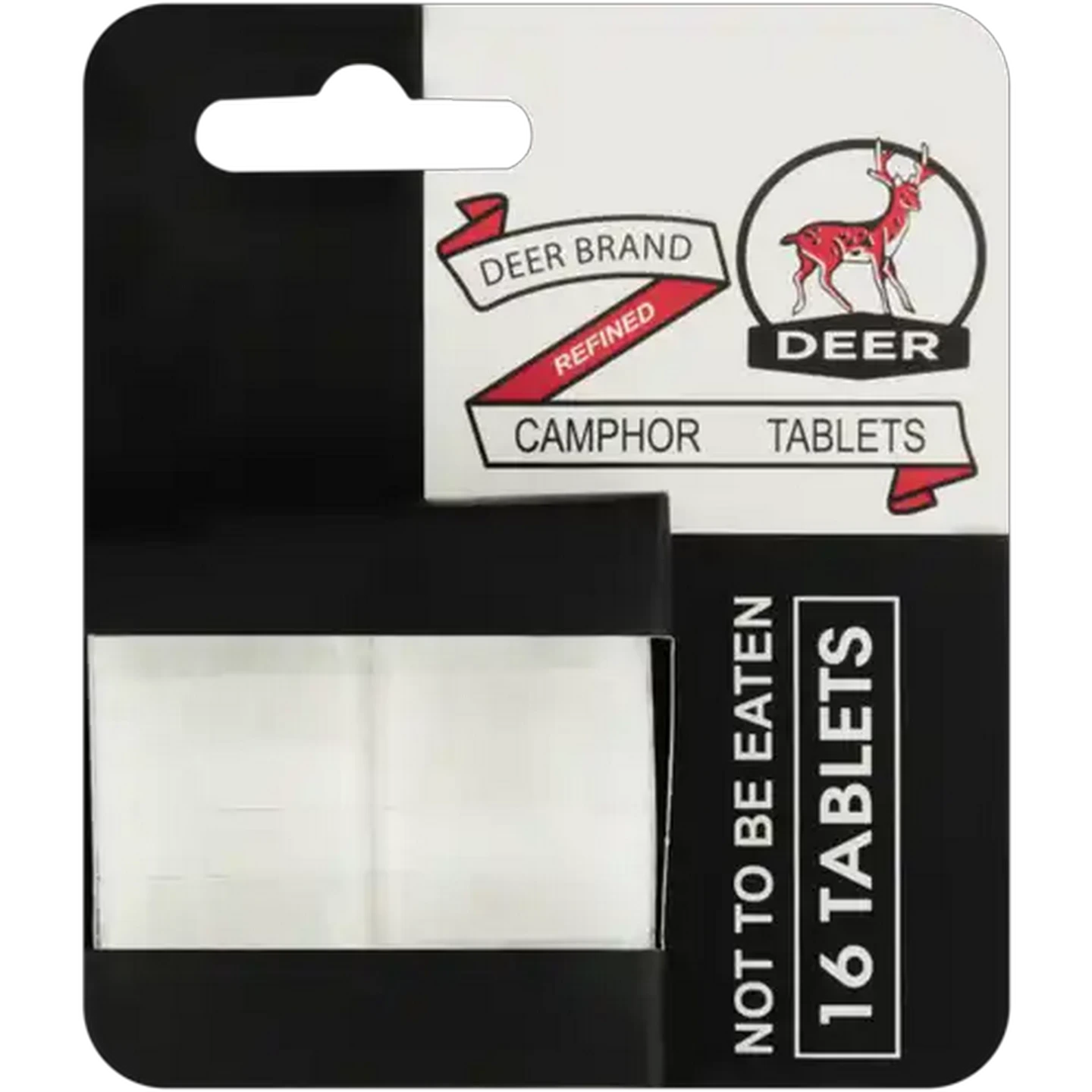 Image of Deer Brand Camphor Tablets 16 Pack