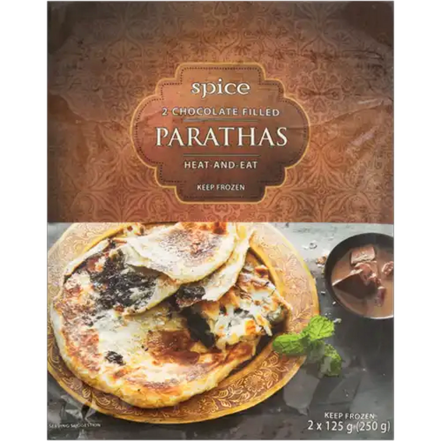 Image of Spice Frozen Chocolate Filled Parathas 2 x 125g