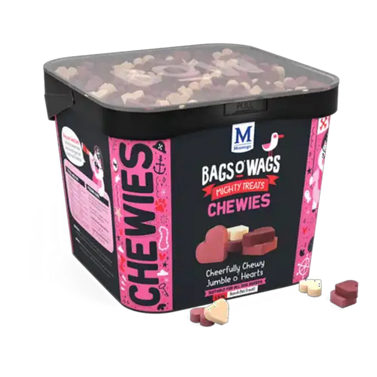 Checkers Sixty60 | Montego Bags 'O Wags Jumble o' Hearts Chewies 1.5kg