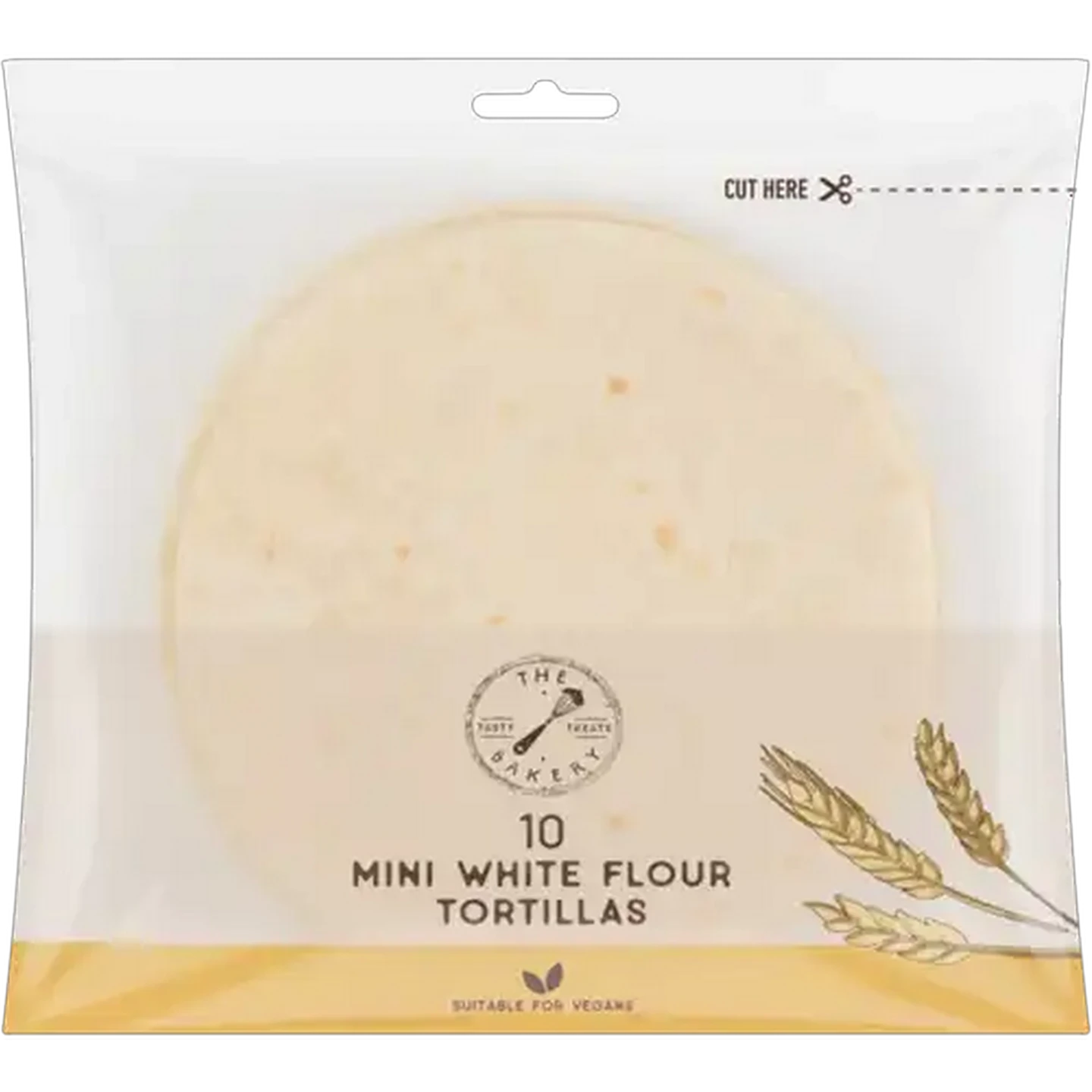 Image of The Bakery Mini White Flour Tortillas 10 Pack