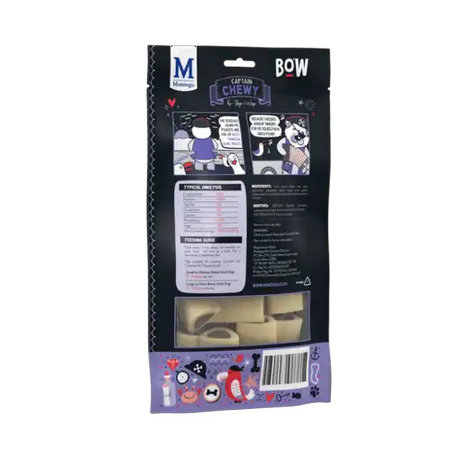 Image of Montego Bags 'O Wags Beef Flavoured Marrow Bones Chewies 120g