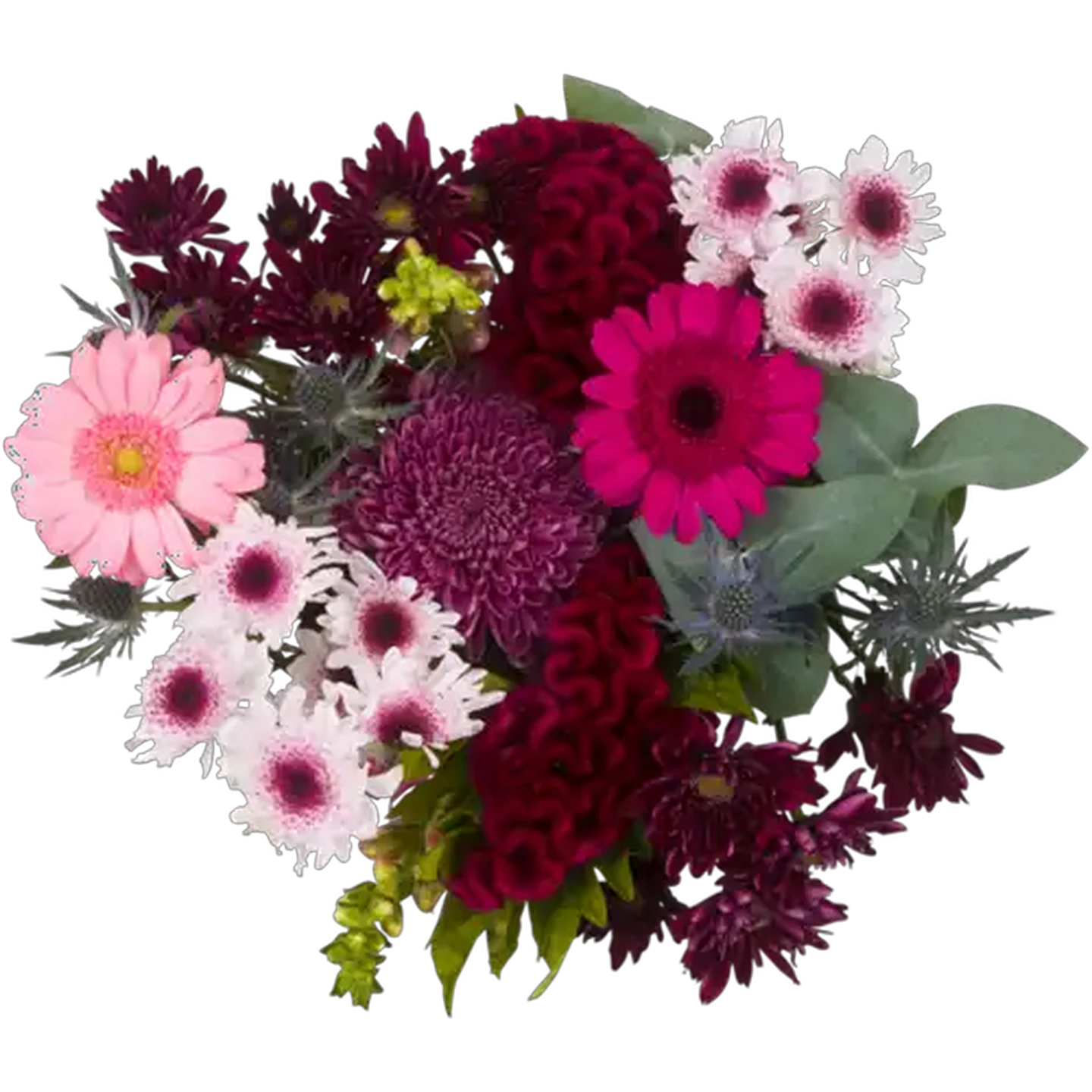 Image of Pink Valentine Mixed Flower Bouquet (Design May Vary)