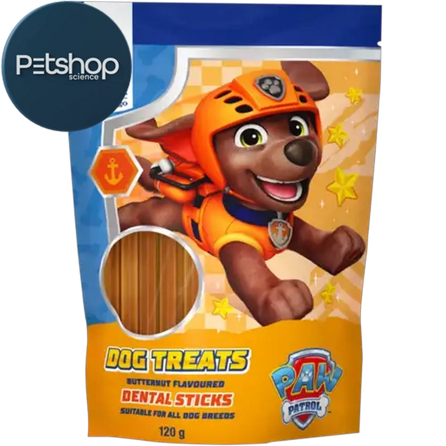 Image of Montego Butternut Flavoured Dental Stick Dog Treats 120g