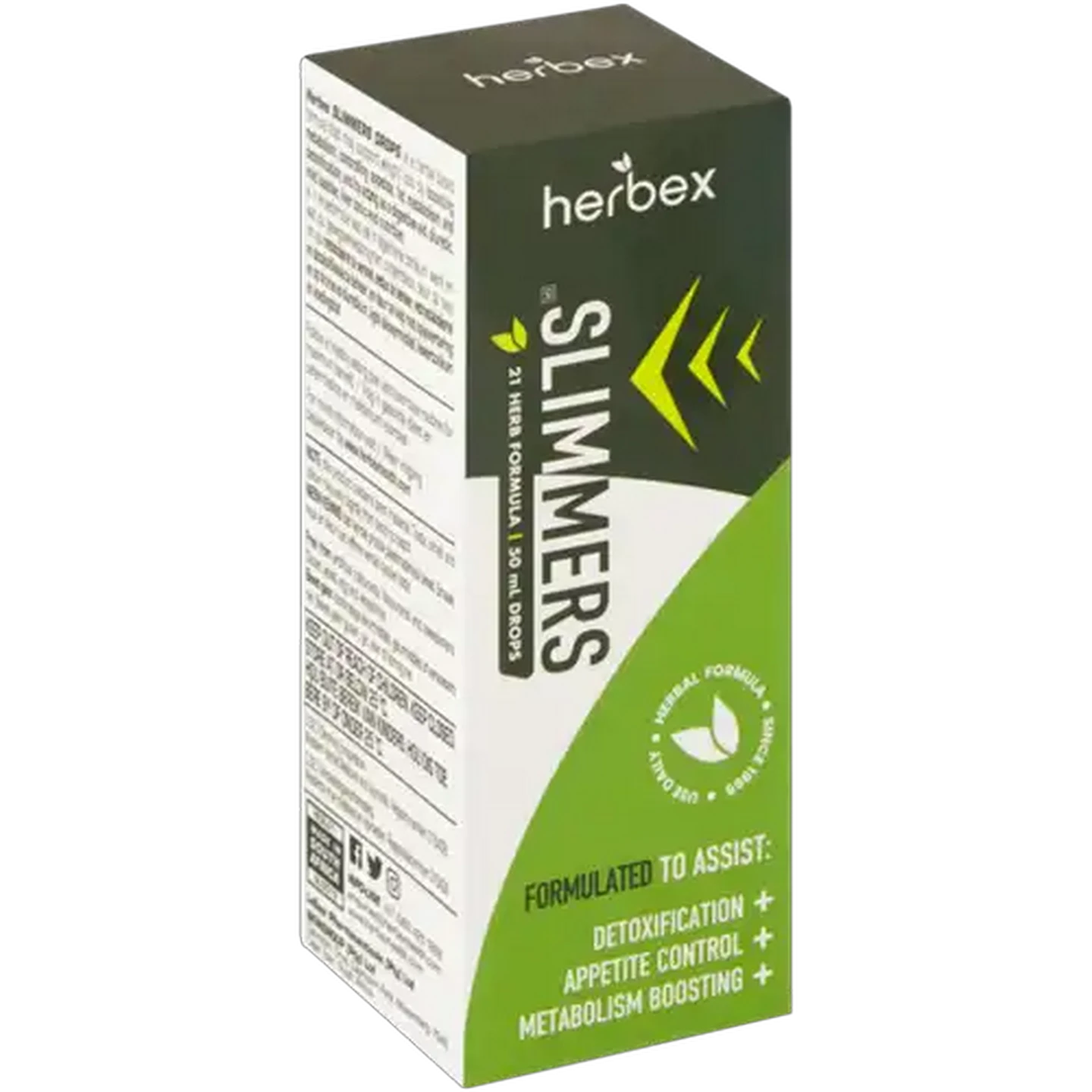 Image of Herbex Slimmers 21 Herb Formula Drops 50ml