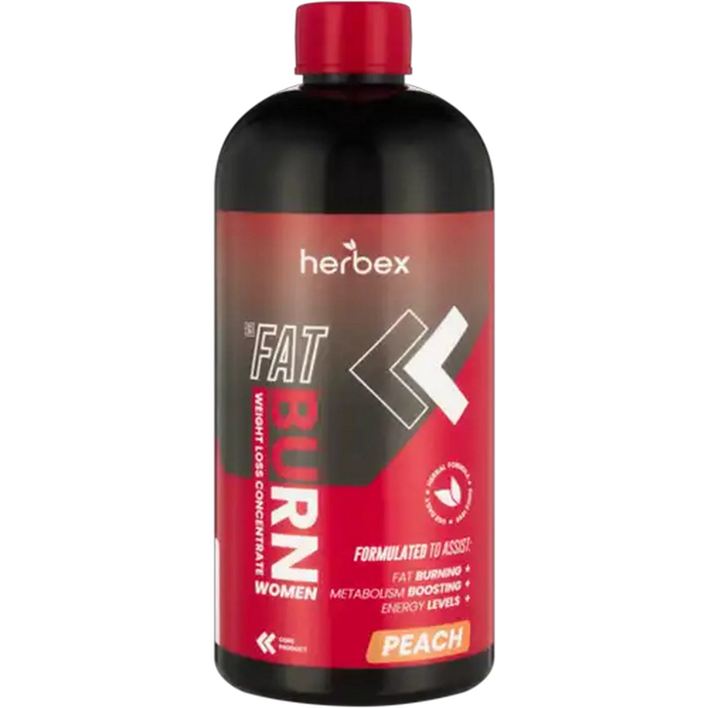Image of Herbex Fat Burn Peach Weight Loss Concentrate for Women 400ml