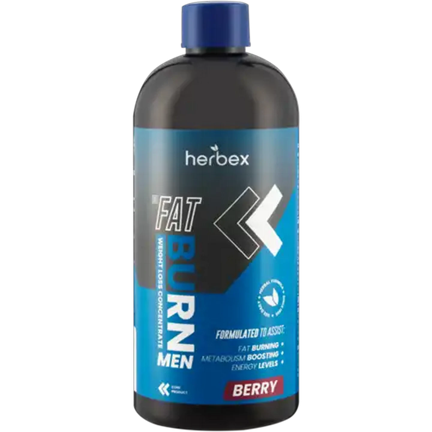 Image of Herbex Fat Burn Berry Weight Loss Concentrate for Men 400ml