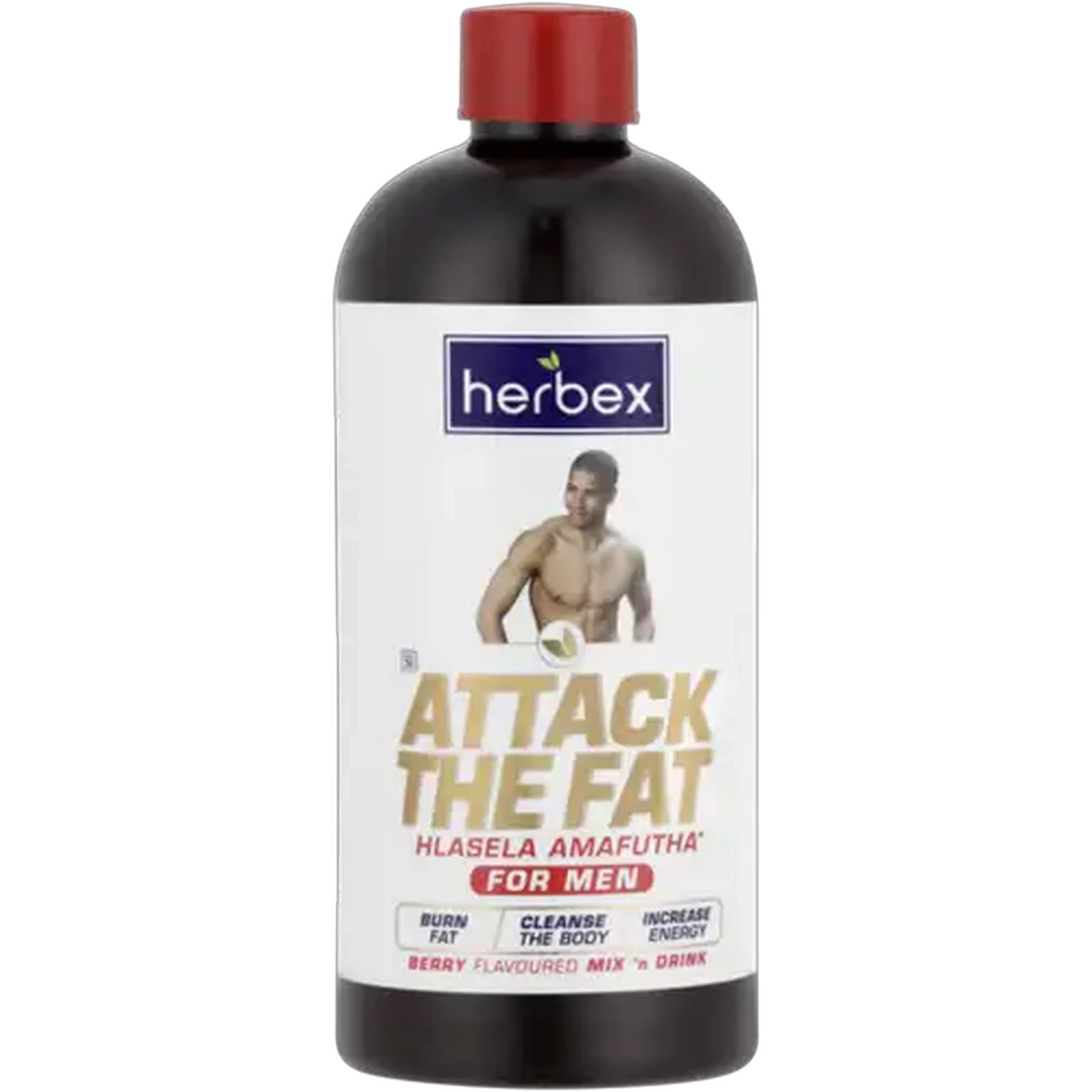 Image of Herbex Berry Flavoured Attack The Fat For Men 400ml