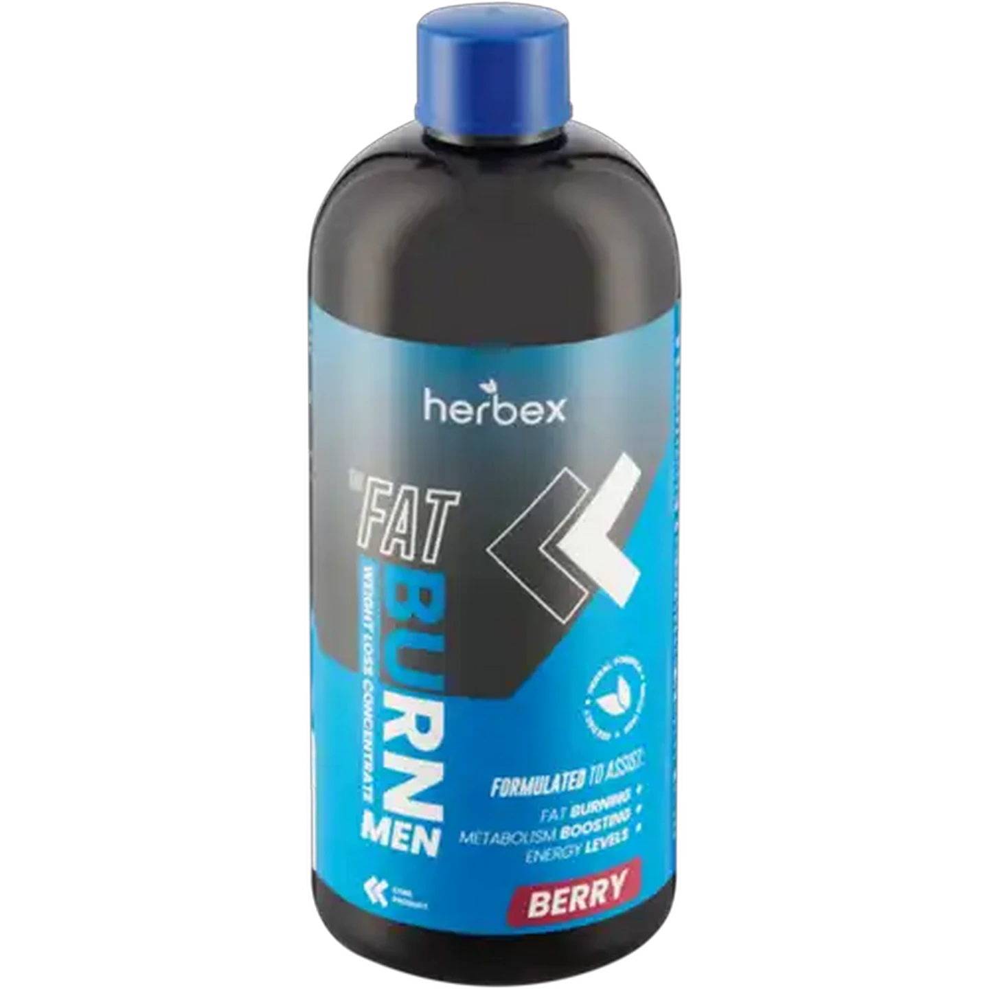 Image of Herbex Fat Burn Berry Weight Loss Concentrate for Men 400ml