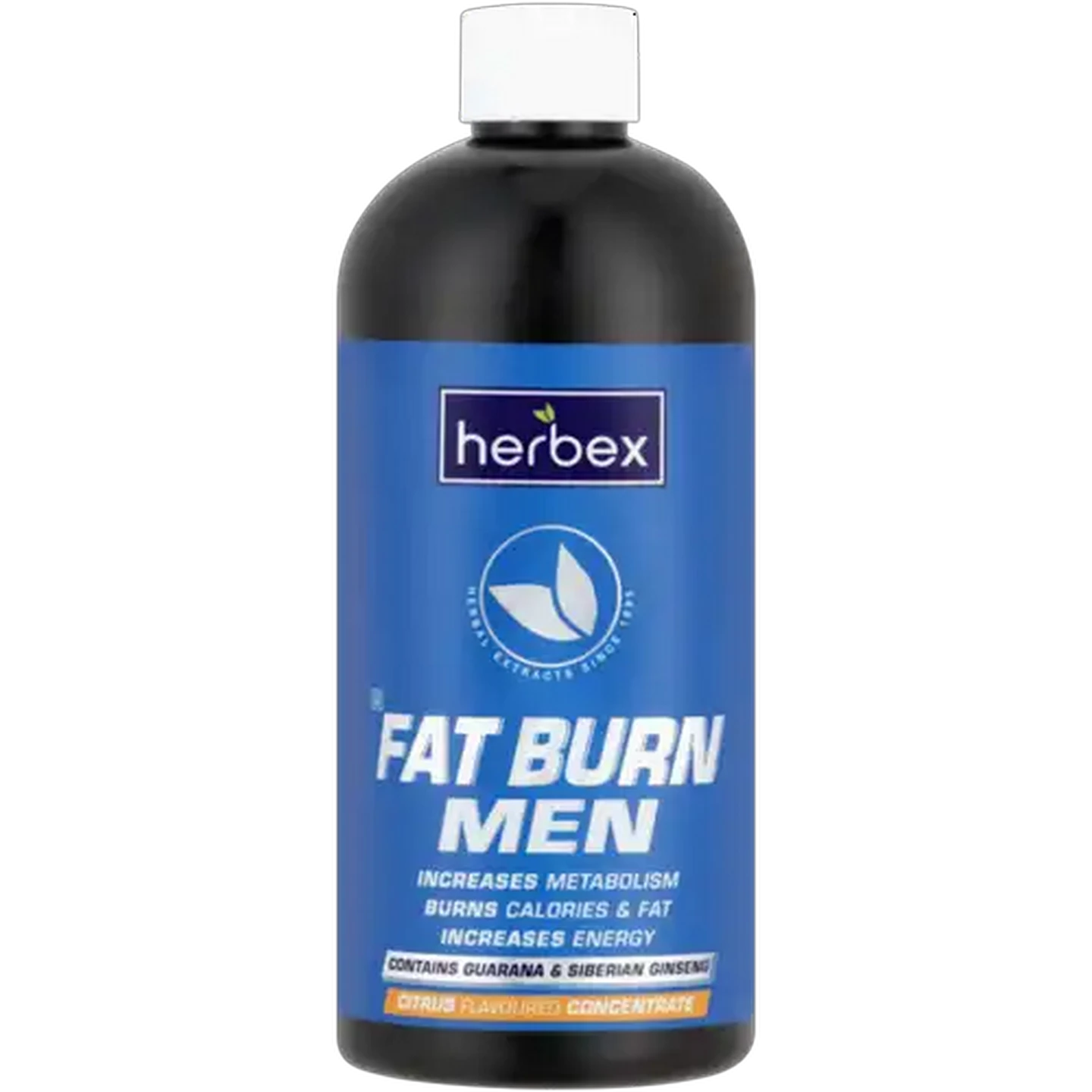 Image of Herbex Citrus Flavoured Fat Burn Concentrate For Men 400ml