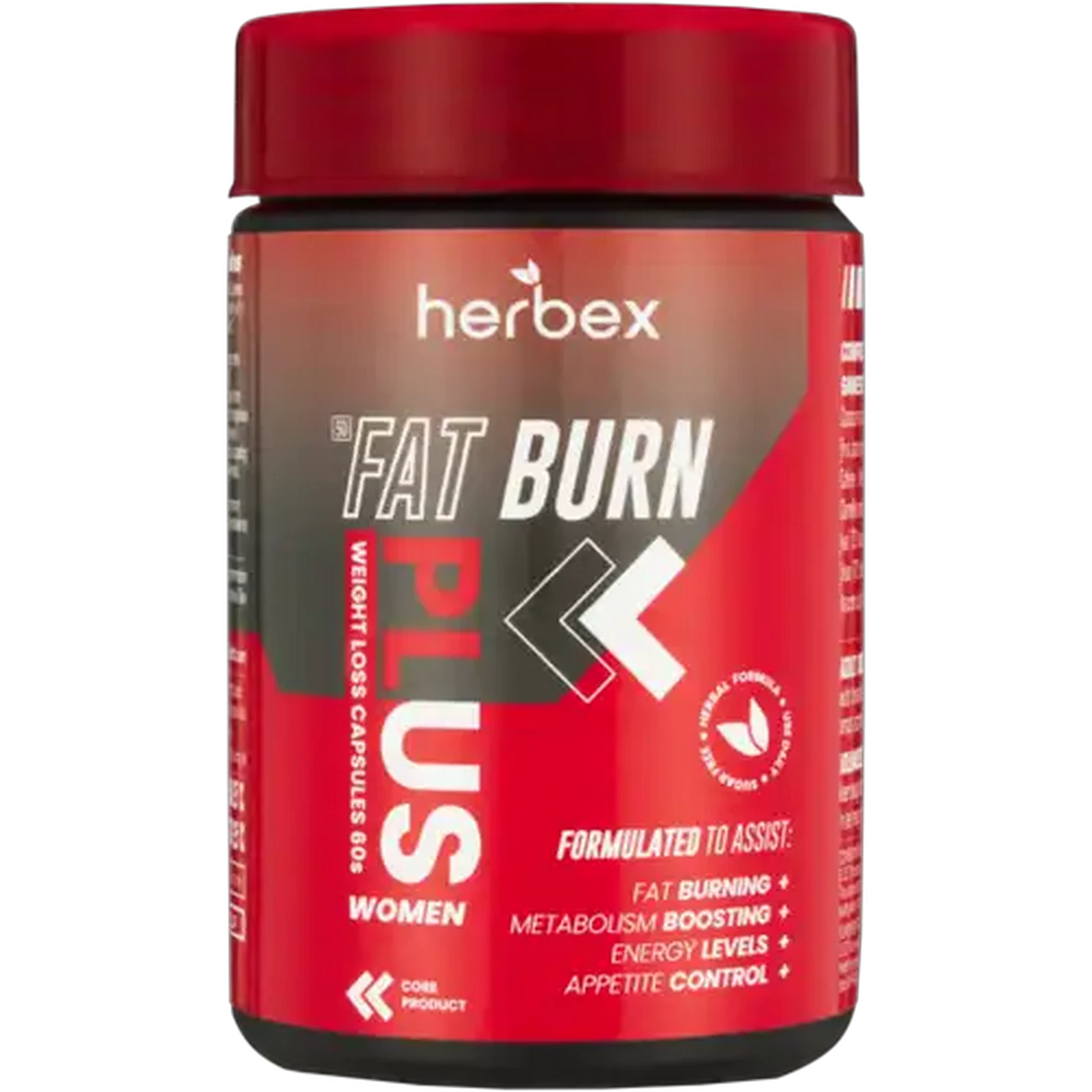 Image of Herbex Fat Burn Plus Weight Loss Capsules for Woman 60 Pack